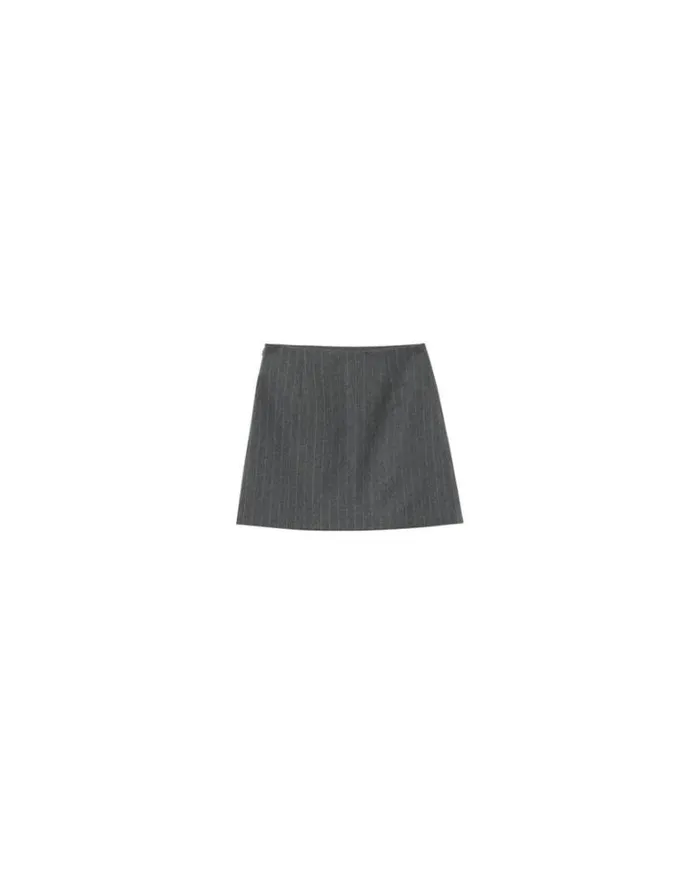 Grace and Mila Short Skirts SKIRT ANTHRACITE NEEDLE 8211 Shop