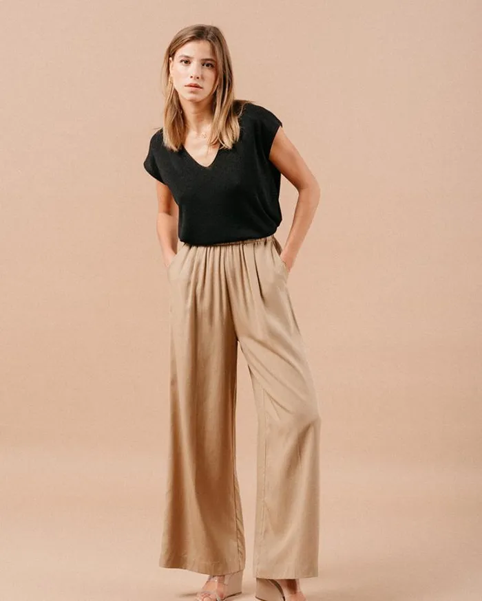 Grace and Mila ShortSleeves Tshirts SWEATER NOIR MACCHIATO 8211 Shop