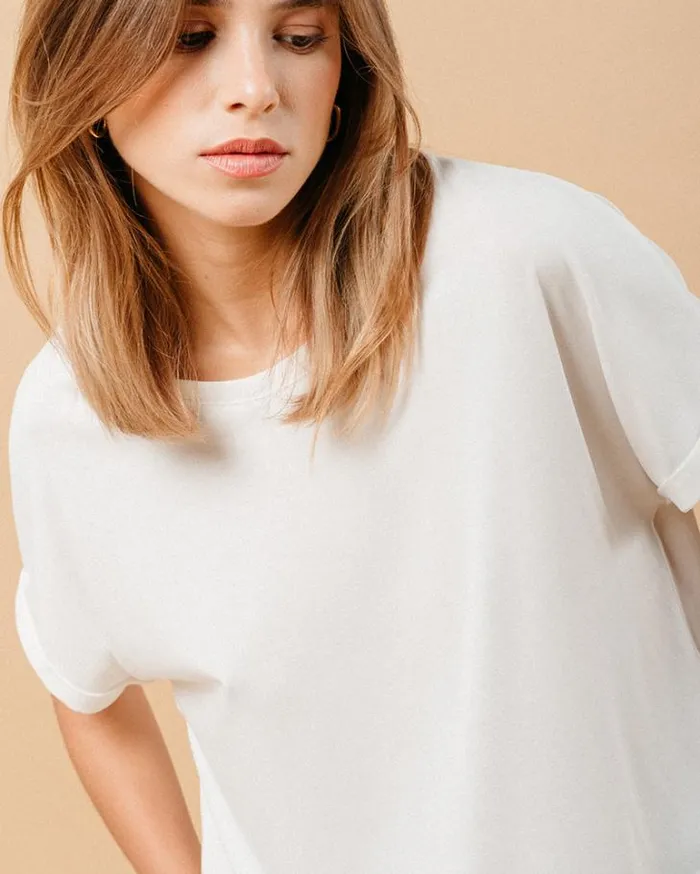 Grace and Mila ShortSleeves Tshirts TSHIRT ECRU MAMA 8211 Shop