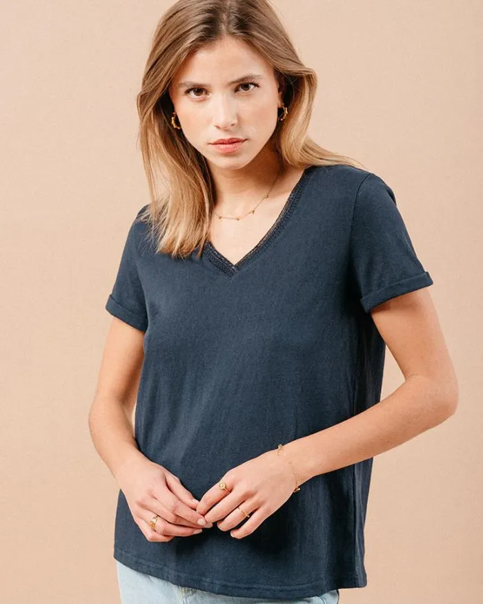 Grace and Mila ShortSleeves Tshirts TSHIRT ECRU MANUEL 8211 Shop