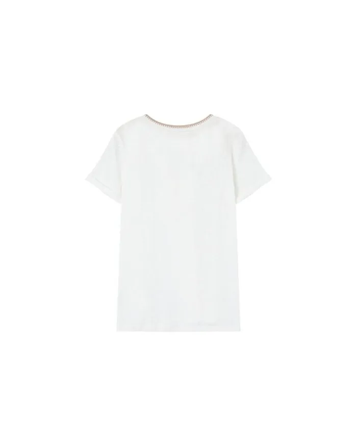 Grace and Mila ShortSleeves Tshirts TSHIRT ECRU MANUEL 8211 Shop