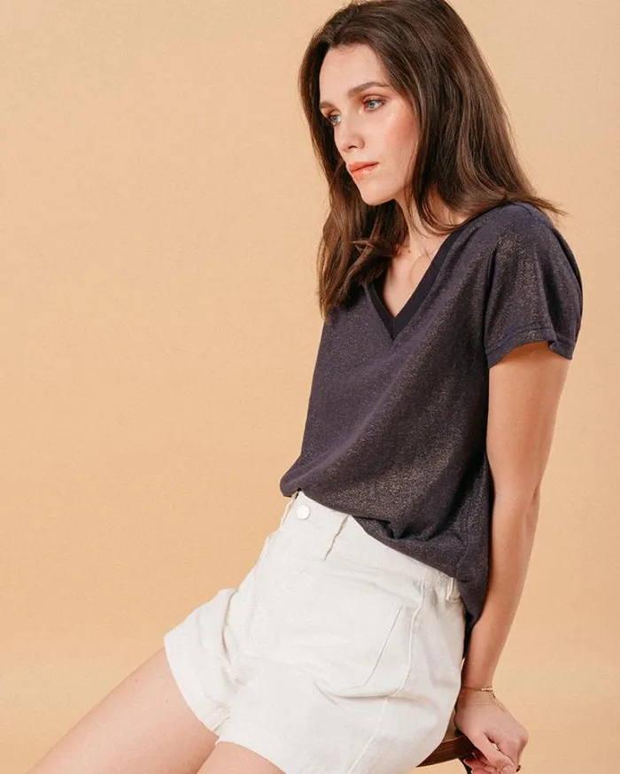 Grace and Mila ShortSleeves Tshirts TSHIRT MARINE MONDAY 8211 Shop