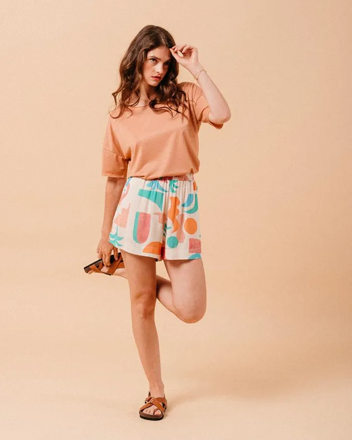 Grace and Mila ShortSleeves Tshirts TSHIRT PECHE MUST 8211 Shop