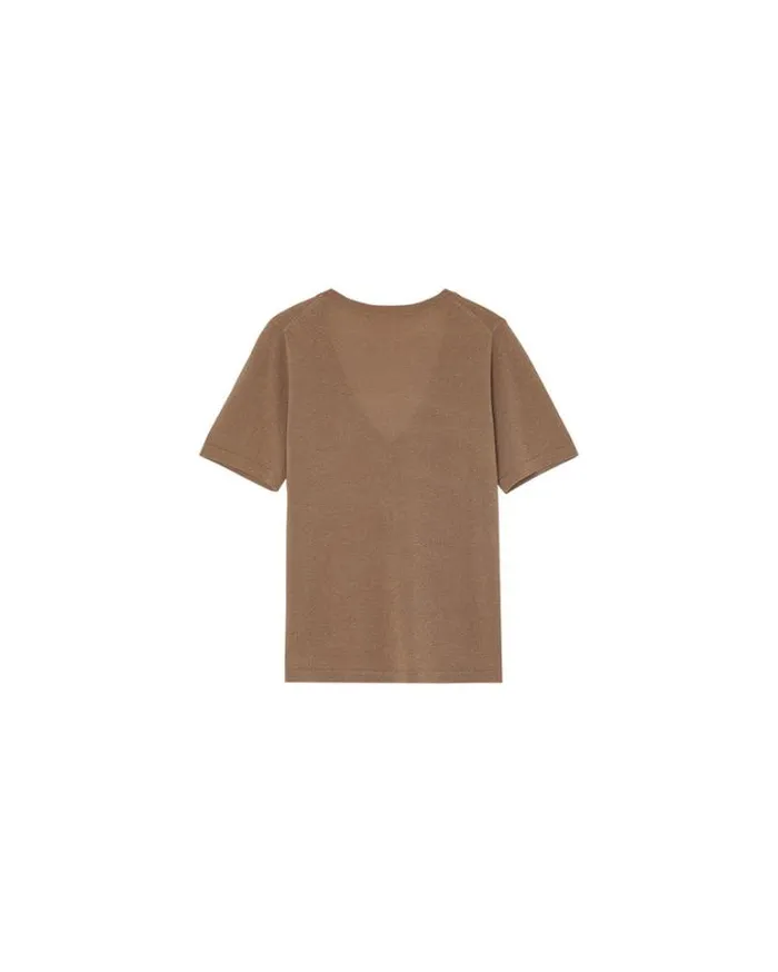 Grace and Mila ShortSleeves Tshirts TEESHIRT CAMEL MISS 8211 Shop