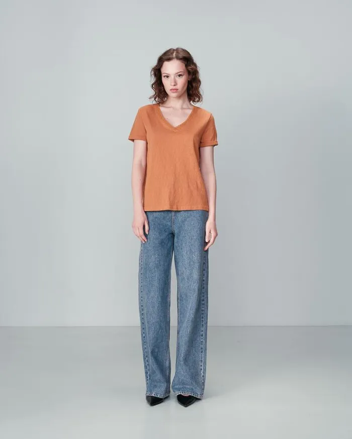 Grace and Mila ShortSleeves Tshirts TEESHIRT OCRE NOA 8211 Shop