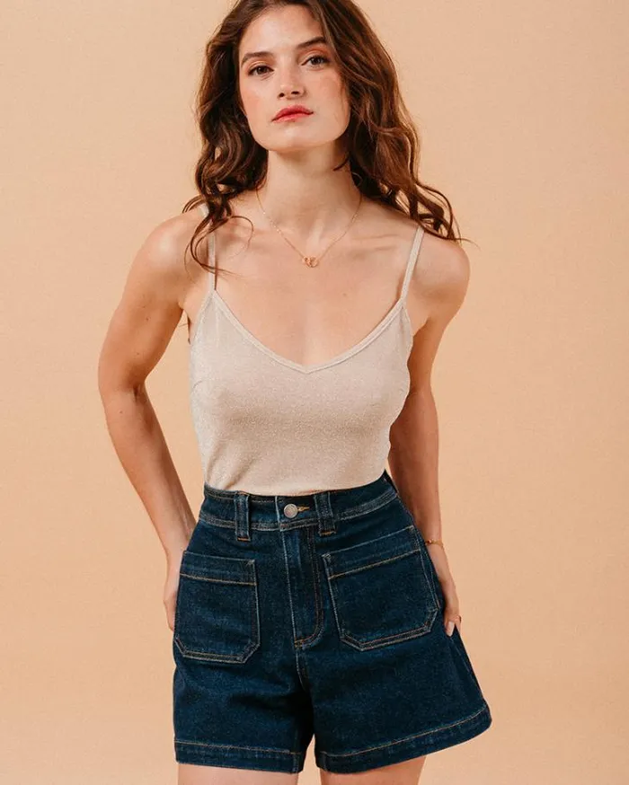 Grace and Mila Shorts SHORT BLEU BRUT MIGNON 8211 Shop