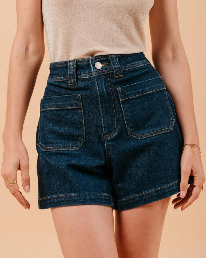 Grace and Mila Shorts SHORT BLEU BRUT MIGNON 8211 Shop