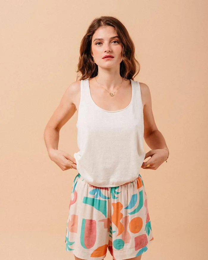 Grace and Mila Shorts TROUSERS BEIGE MIAM 8211 Shop