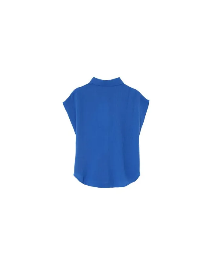Grace and Mila Shortsleeves Shirts SHIRT BLEU METISSE 8211 Shop