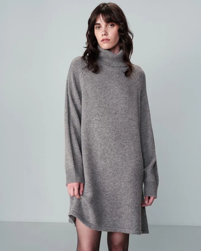 Grace and Mila Sweater Dresses DRESS GRIS NATIVE 8211 Shop