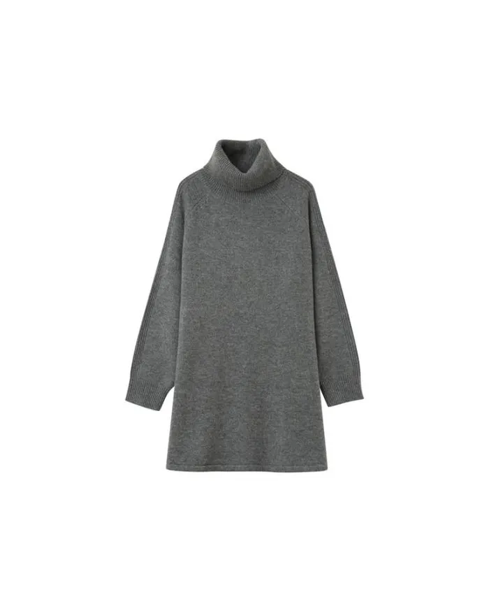 Grace and Mila Sweater Dresses DRESS GRIS NATIVE 8211 Shop