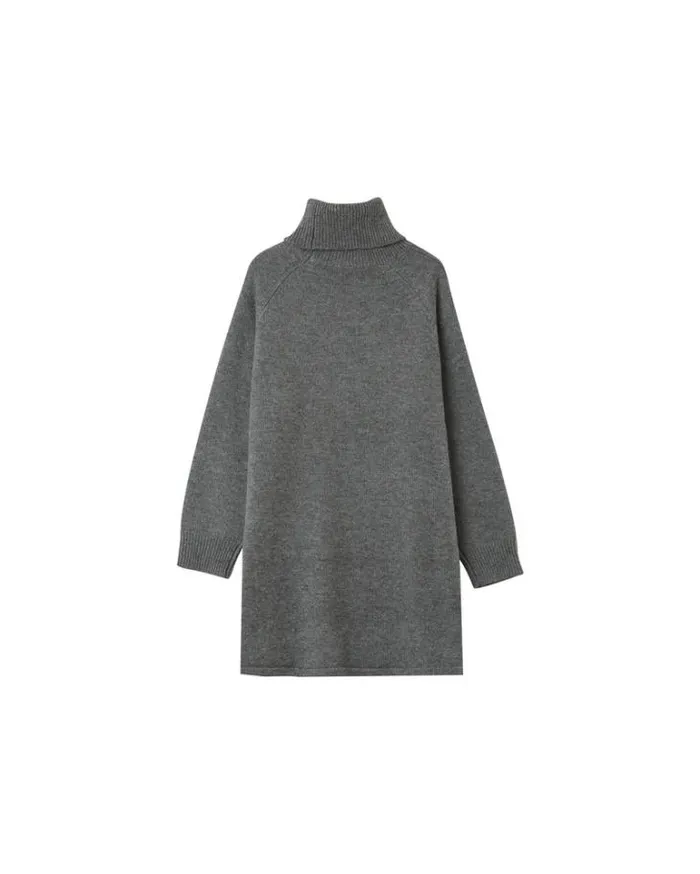 Grace and Mila Sweater Dresses DRESS GRIS NATIVE 8211 Shop