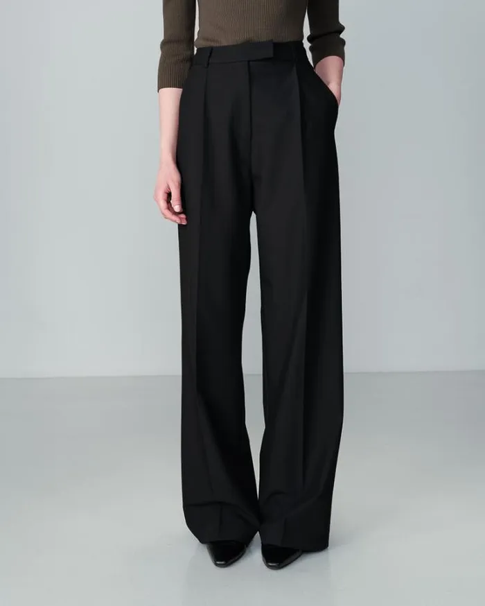 Grace and Mila Tailored Trousers TROUSERS NOIR NOCTURNE 8211 Shop
