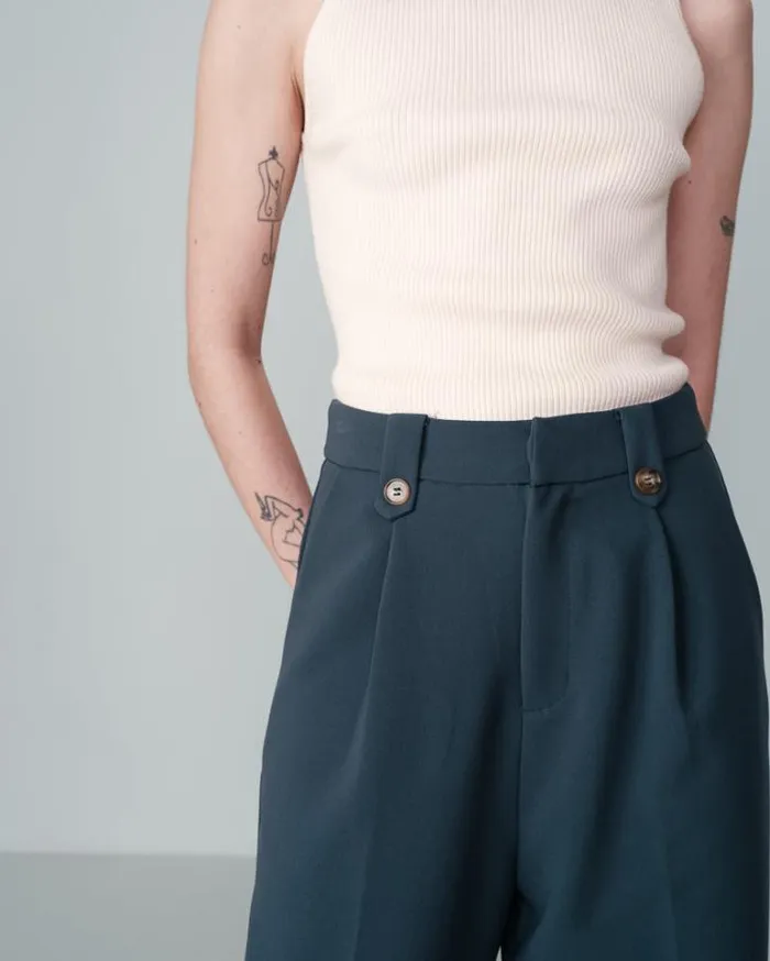 Grace and Mila Tailored Trousers TROUSERS VERT NILAY 8211 Shop
