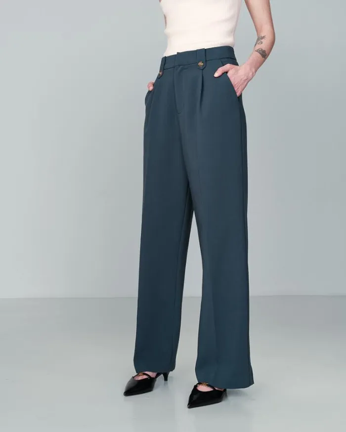 Grace and Mila Tailored Trousers TROUSERS VERT NILAY 8211 Shop