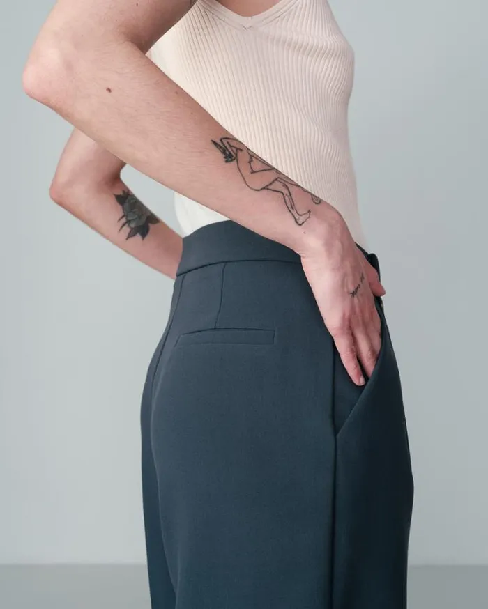 Grace and Mila Tailored Trousers TROUSERS VERT NILAY 8211 Shop