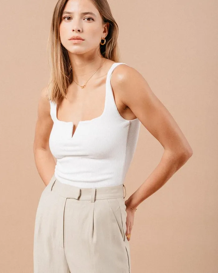 Grace and Mila Tank Tops TSHIRT ECRU MARCEL 8211 Shop