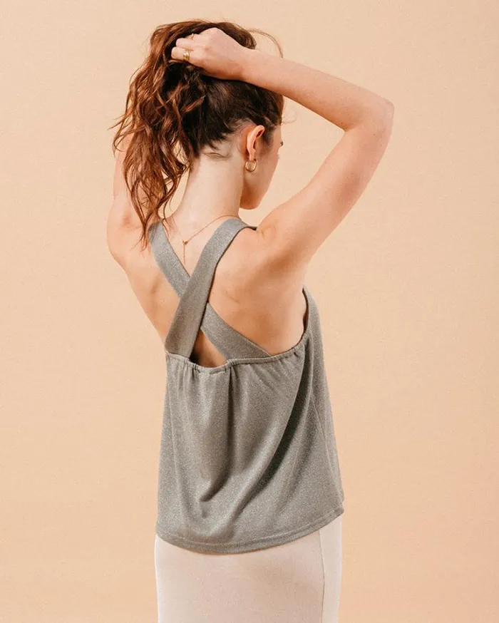 Grace and Mila Tank Tops TSHIRT KAKI MISO 8211 Shop