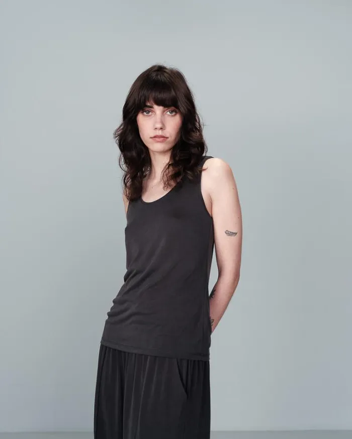 Grace and Mila Tank Tops TANK TOP ANTHRACITE NEPTUNE 8211 Shop
