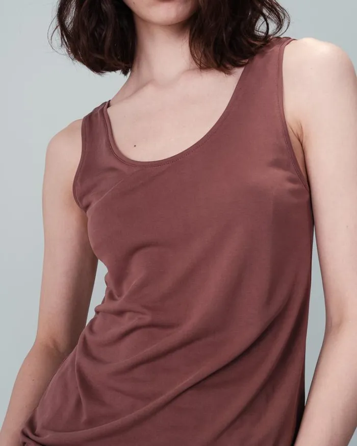 Grace and Mila Tank Tops TANK TOP CHOCOLAT NEPTUNE 8211 Shop