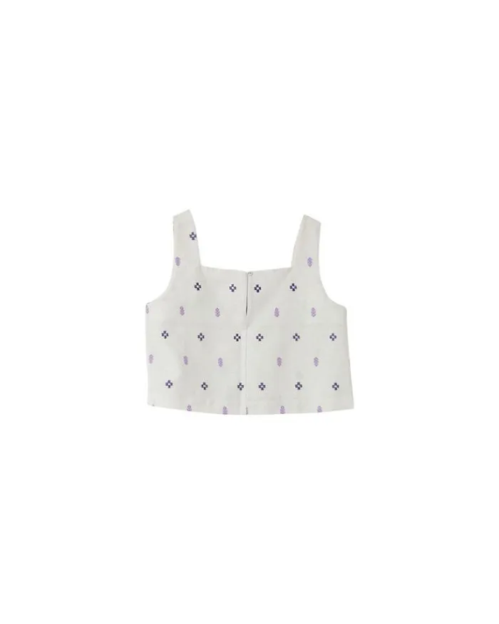 Grace and Mila Tank Tops WOVEN TOP PARME MIA 8211 Shop