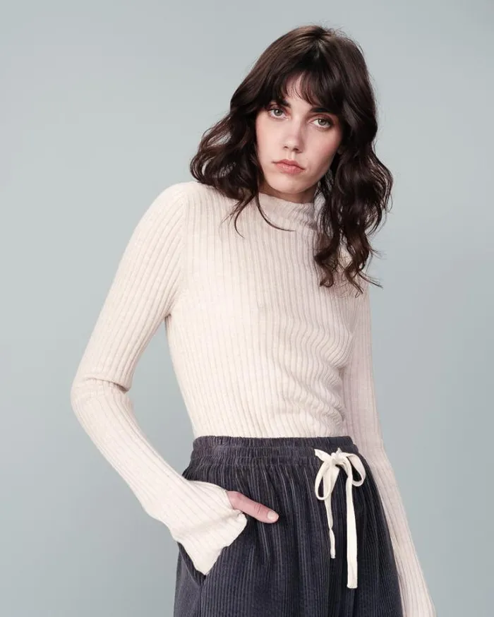 Grace and Mila Velvet Trousers TROUSERS ANTHRACITE NICOLAS 8211 Shop