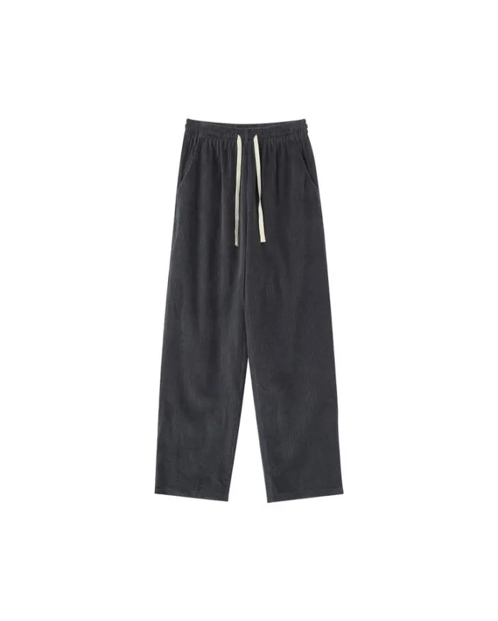 Grace and Mila Velvet Trousers TROUSERS ANTHRACITE NICOLAS 8211 Shop