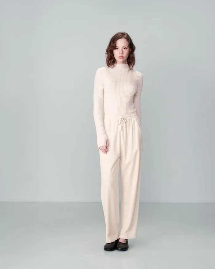 Grace and Mila Velvet Trousers TROUSERS ECRU NICOLAS 8211 Shop