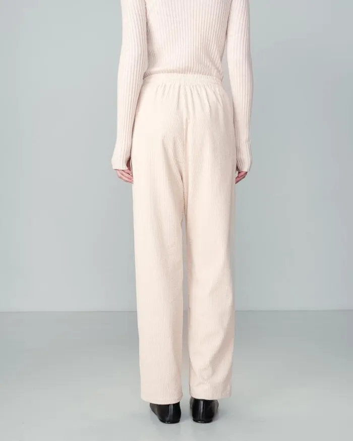 Grace and Mila Velvet Trousers TROUSERS ECRU NICOLAS 8211 Shop