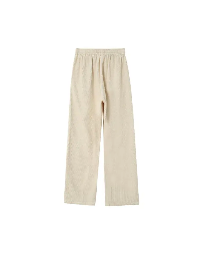 Grace and Mila Velvet Trousers TROUSERS ECRU NICOLAS 8211 Shop