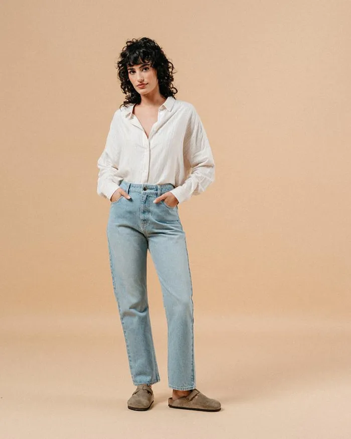 Grace and Mila White Shirts SHIRT ECRU MARIE 8211 Shop