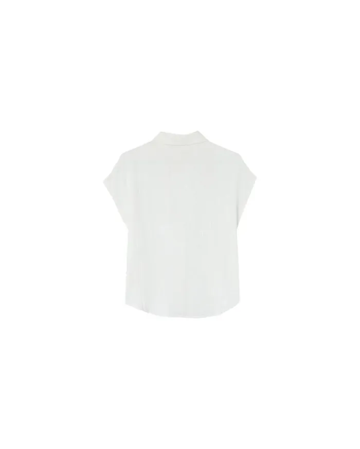 Grace and Mila White Shirts SHIRT ECRU METISSE 8211 Shop