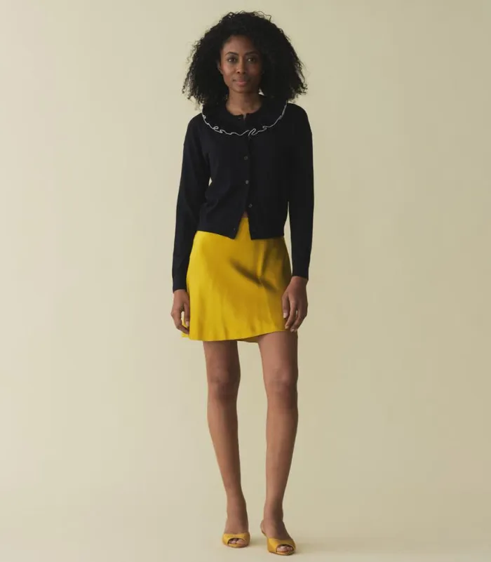 GRAZIA CARDIGAN Navy Shop DEN Knitwear