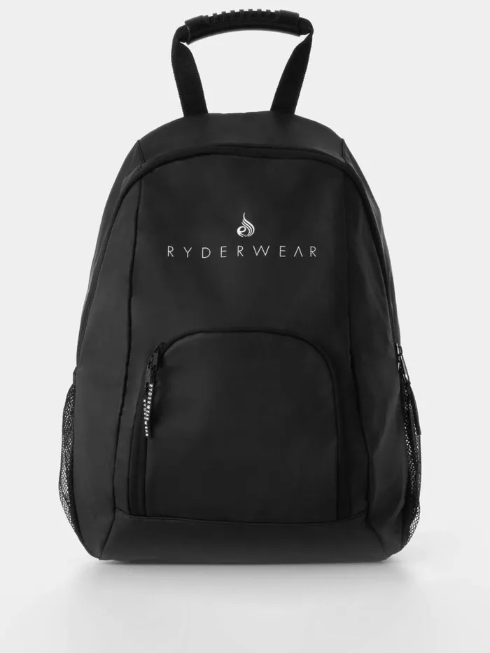 Gym Bags Womens Ryderwear RW Backpack Black