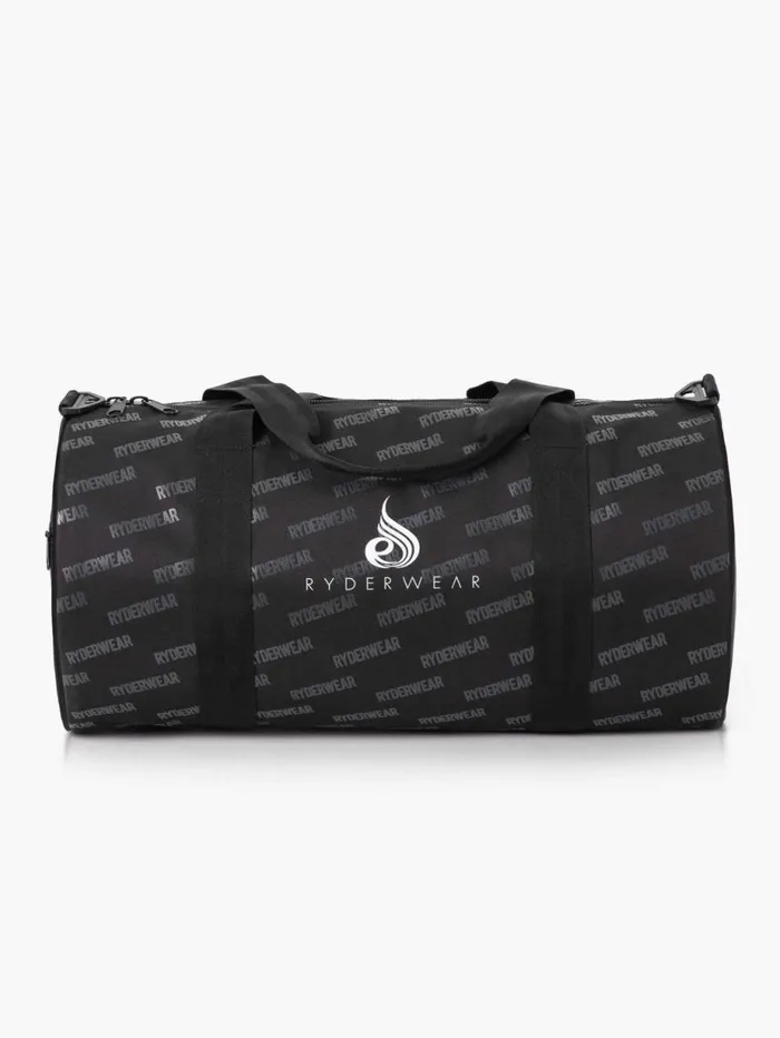 Gym Bags Womens Ryderwear Signature Duffle Bag Black