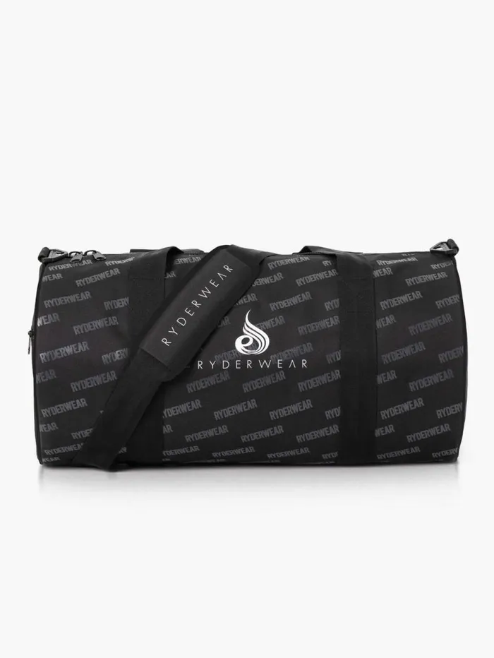 Gym Bags Womens Ryderwear Signature Duffle Bag Black