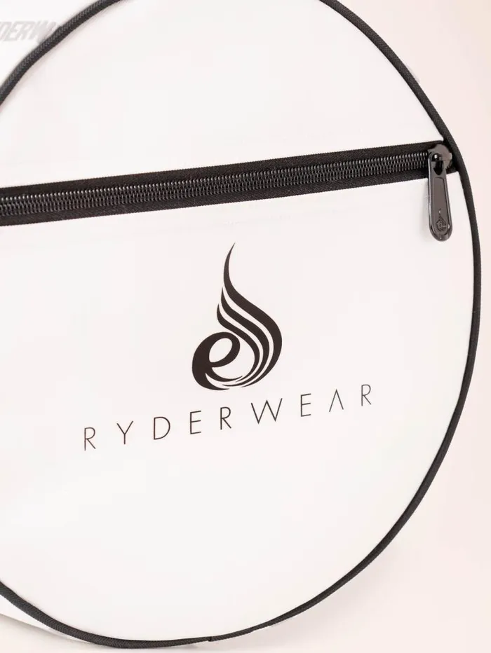 Gym Bags Womens Ryderwear Signature Duffle Bag White