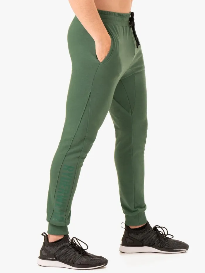 Gym Pants Mens Ryderwear Force Track Pant Green