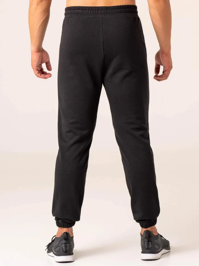 Gym Pants Mens Ryderwear Men039s Collegiate Track Pant Black