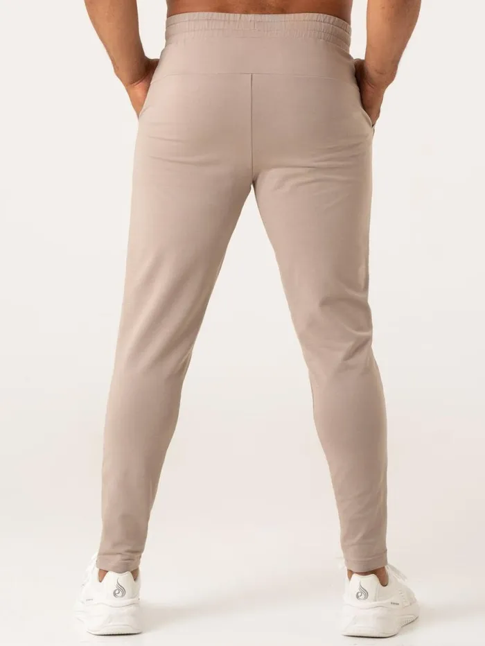 Gym Pants Mens Ryderwear Pursuit Gym Track Pants Taupe