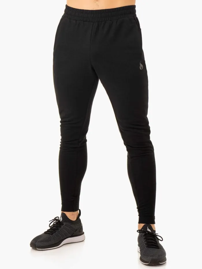 Gym Pants Mens Ryderwear Pursuit Track Pants Black
