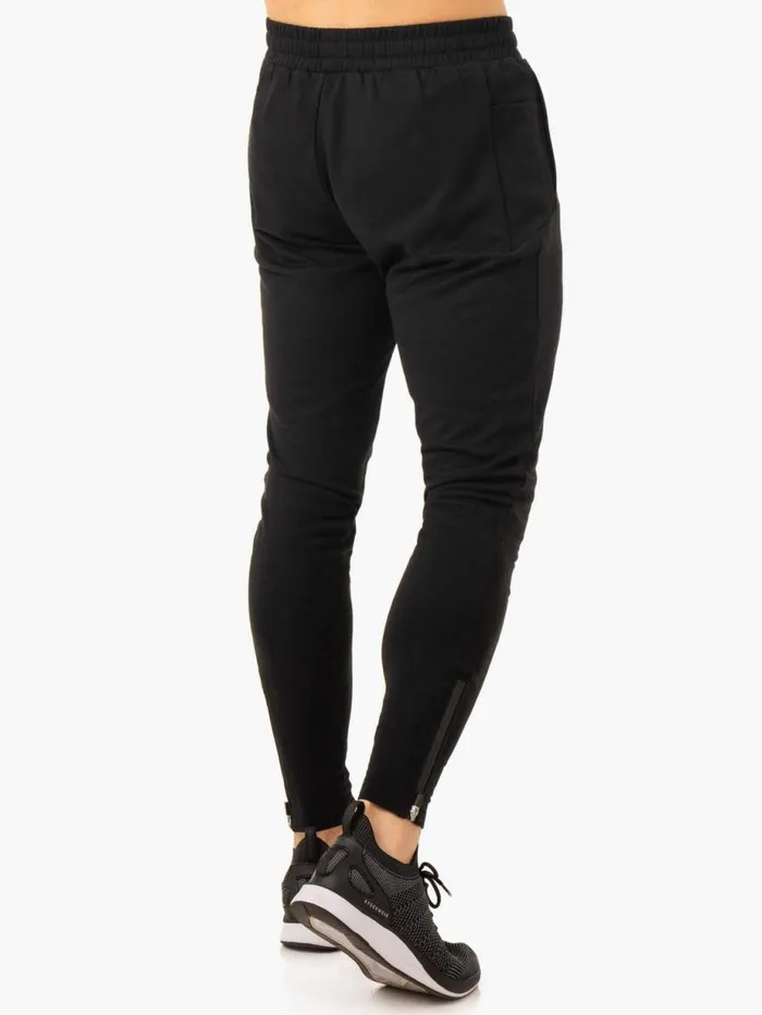 Gym Pants Mens Ryderwear Pursuit Track Pants Black