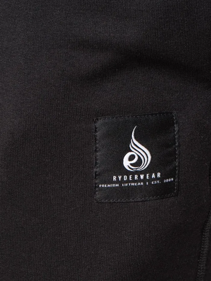 Gym Pants Mens Ryderwear Terrain Track Pants Black