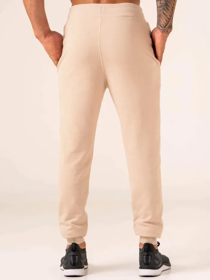 Gym Pants Mens Ryderwear Terrain Track Pants Chalk