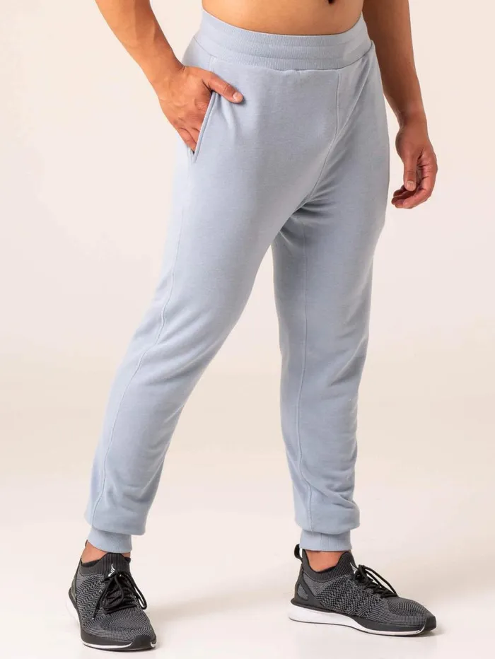 Gym Pants Mens Ryderwear Terrain Track Pants Ice Blue