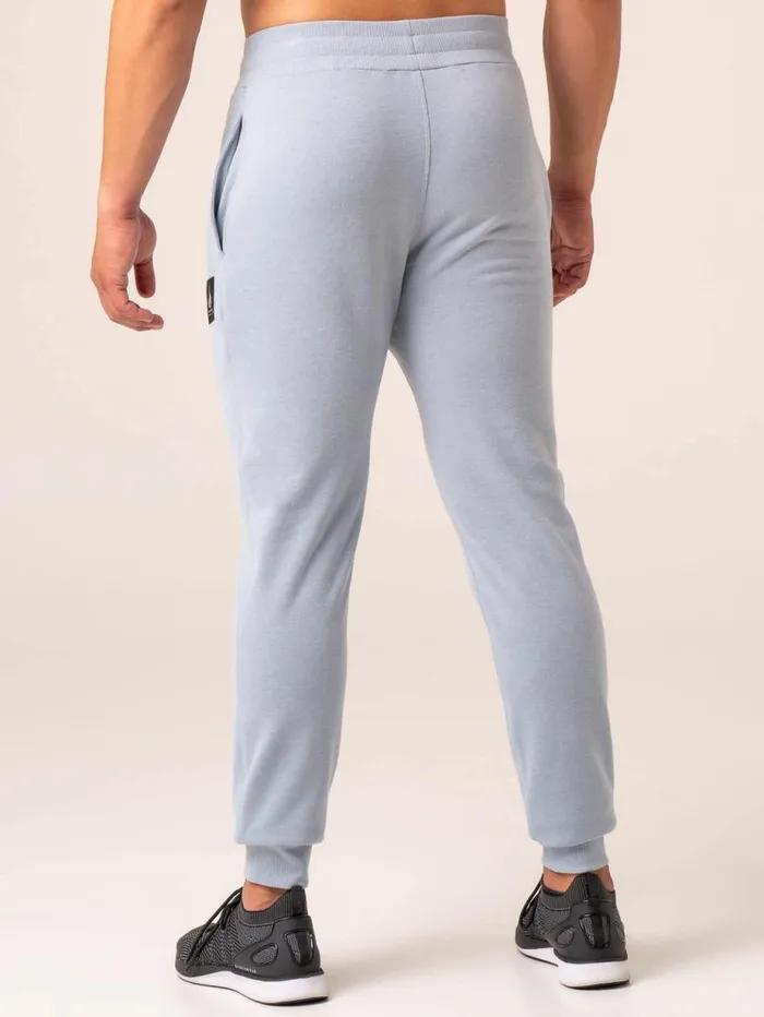 Gym Pants Mens Ryderwear Terrain Track Pants Ice Blue