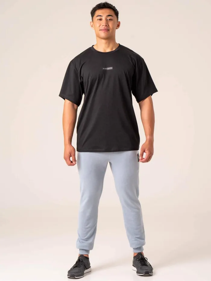 Gym Pants Mens Ryderwear Terrain Track Pants Ice Blue
