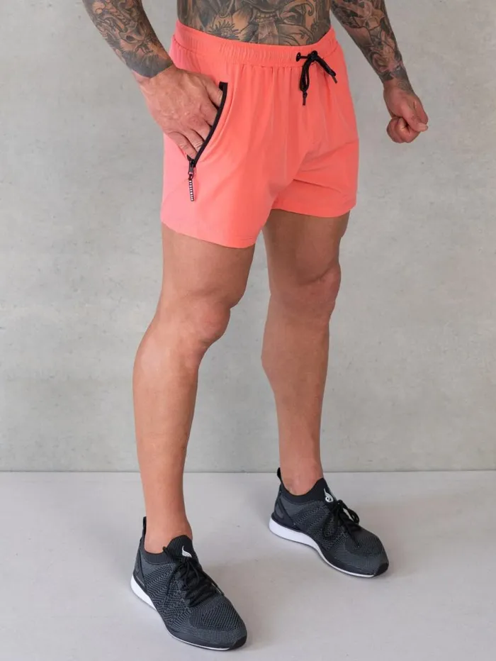 Gym Shorts Mens Ryderwear Adapt 5034 Training Short Coral
