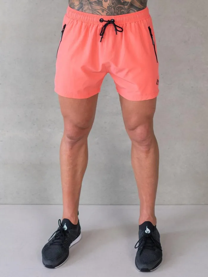 Gym Shorts Mens Ryderwear Adapt 5034 Training Short Coral