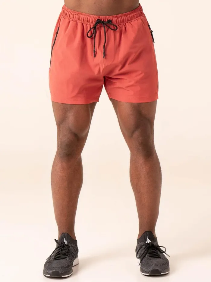 Gym Shorts Mens Ryderwear Adapt 5034 Training Short Dusty Red
